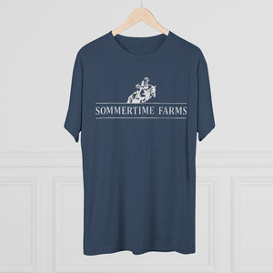 Men's Sommertime Farms Color Tri-Blend Crew Tee