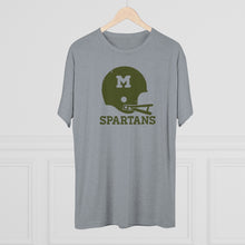 Load image into Gallery viewer, Retro Spartans Tri-Blend Crew Tee