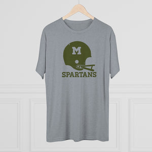 Retro Spartans Tri-Blend Crew Tee