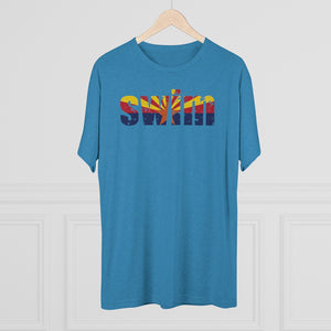 Men's Swim Arizona Tri-Blend Crew Tee