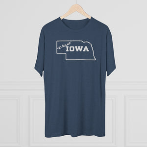 Visit Iowa Tri-Blend Crew Tee
