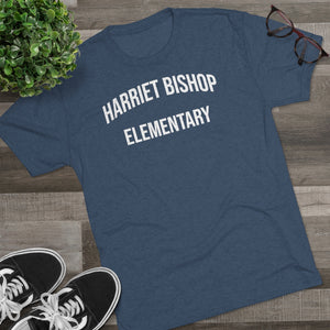 Men's Harriet Bishop Elementary Tri-Blend Crew Tee