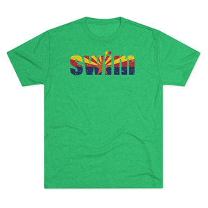 Men's Swim Arizona Tri-Blend Crew Tee