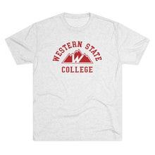 Load image into Gallery viewer, Unisex Old School W Tri-Blend Crew Tee