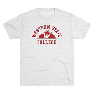 Unisex Old School W Tri-Blend Crew Tee
