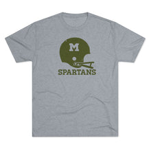 Load image into Gallery viewer, Retro Spartans Tri-Blend Crew Tee