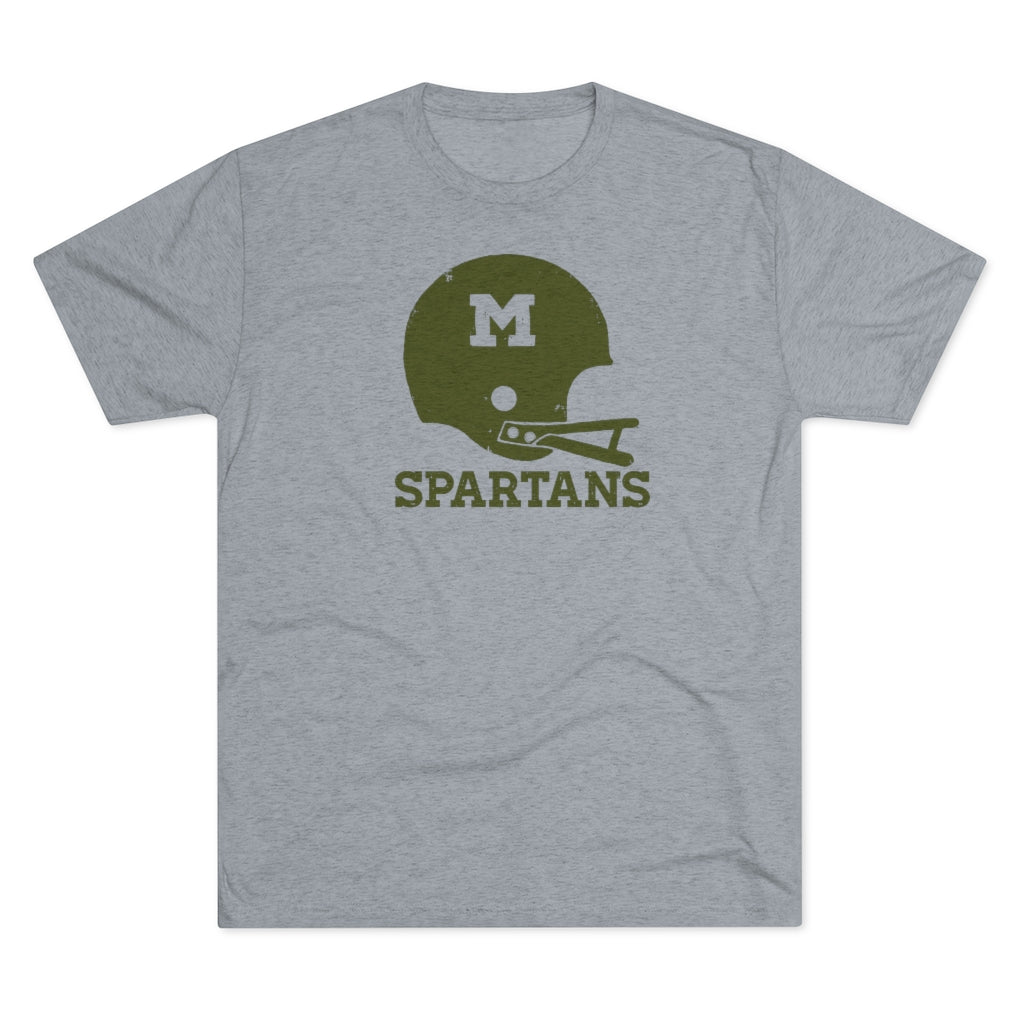 Retro Spartans Tri-Blend Crew Tee