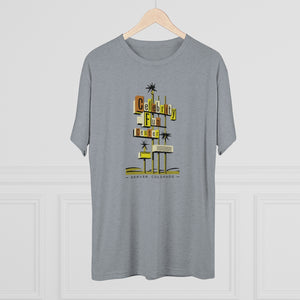 Retro Celebrity Fun Center Tri-Blend Crew Tee