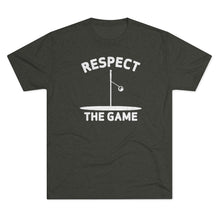 Load image into Gallery viewer, Men&#39;s Respect the Game Tri-Blend Crew Tee