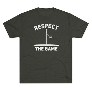 Men's Respect the Game Tri-Blend Crew Tee