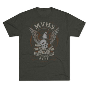 Men's MVHS XC Dad Tri-Blend Crew Tee