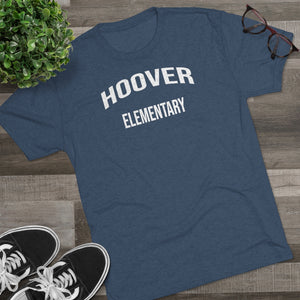 Men's Hoover Elementary Tri-Blend Crew Tee