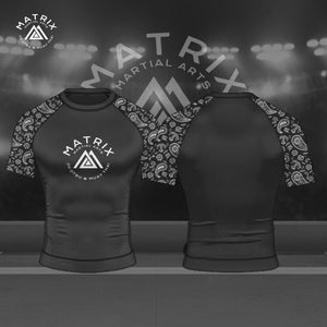 Matrix Bandana Rash Guard (Short Sleeve)