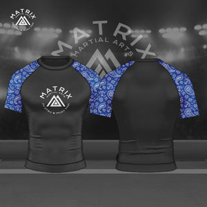 Matrix Bandana Rash Guard (Short Sleeve)