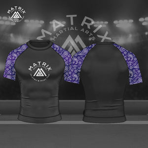 Matrix Bandana Rash Guard (Short Sleeve)