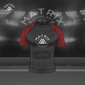 Matrix Bandana Rash Guard (Short Sleeve)