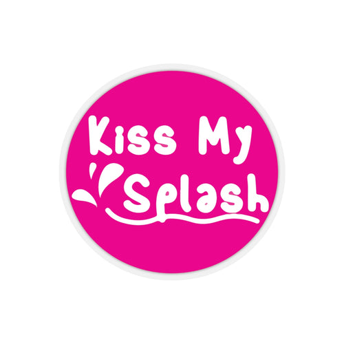 Kiss My Splash Kiss-Cut Stickers