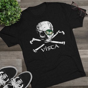 Vista Nation Pirate Tri-Blend Crew Tee