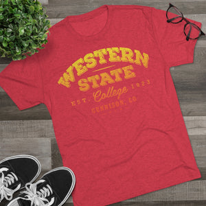 Men's WSC Old School Tri-Blend Crew Tee