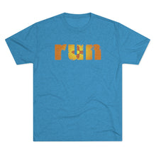 Load image into Gallery viewer, Men&#39;s Run New Mexico Tri-Blend Crew Tee