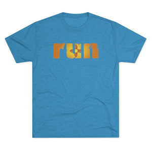 Men's Run New Mexico Tri-Blend Crew Tee