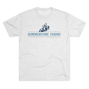 Men's Sommertime Farms Tri-Blend Crew Tee