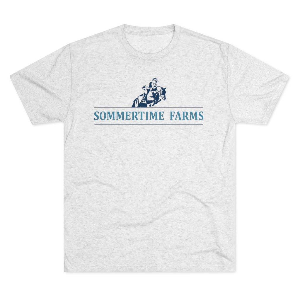 Men's Sommertime Farms Tri-Blend Crew Tee