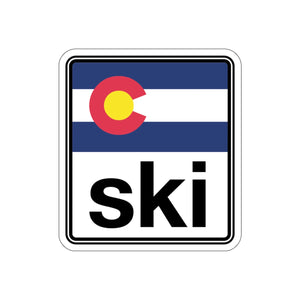 Ski Colorado Kiss-Cut Stickers