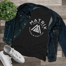 Load image into Gallery viewer, Women&#39;s Matrix Martial Arts Triblend Tee