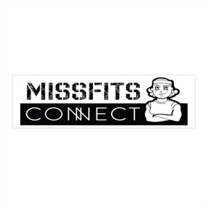 MissFits Connect Bumper Stickers