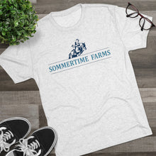 Load image into Gallery viewer, Men&#39;s Sommertime Farms Tri-Blend Crew Tee