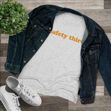 Load image into Gallery viewer, Women&#39;s Safety Third Triblend Short Sleeve Tee
