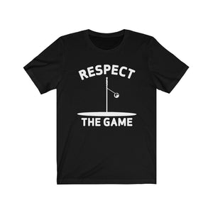 Respect the Game Tetherball Unisex Fitted Tee