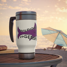 Load image into Gallery viewer, Tigersharks Stainless Steel Travel Mug with Handle, 14oz