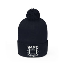 Load image into Gallery viewer, WSC Football Vintage Pom Pom Beanie