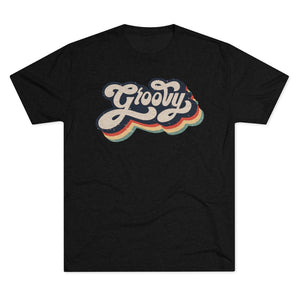 Unisex Groovy Tri-Blend Crew Tee
