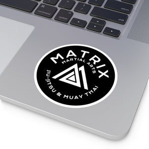 Black Matrix Sticker