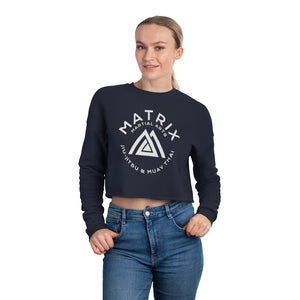 Women's Matrix Martial Arts Cropped Sweatshirt