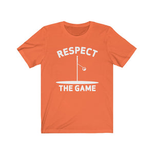 Respect the Game Tetherball Unisex Fitted Tee