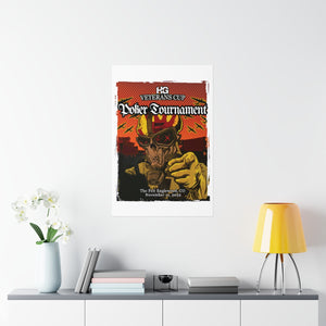 Poker Tourney 2022 Premium Matte Vertical Posters
