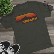 Load image into Gallery viewer, Men&#39;s Chimney Rock NE Tri-Blend Crew Tee