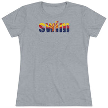 Load image into Gallery viewer, Women&#39;s Swim Arizona Triblend Tee
