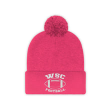 Load image into Gallery viewer, WSC Football Vintage Pom Pom Beanie
