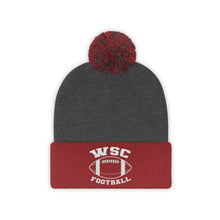 Load image into Gallery viewer, WSC Football Vintage Pom Pom Beanie