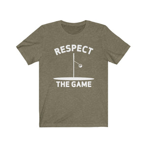 Respect the Game Tetherball Unisex Fitted Tee