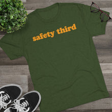 Load image into Gallery viewer, Men&#39;s Safety Third Tri-Blend T-Shirt