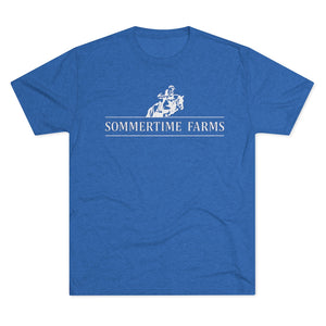 Men's Sommertime Farms Color Tri-Blend Crew Tee