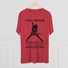 Load image into Gallery viewer, The Beach Tri-Blend Crew Tee