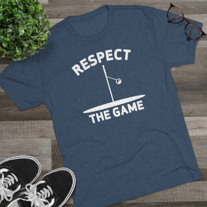 Men's Respect the Game Tri-Blend Crew Tee