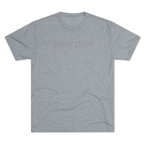 Custom Safety Third Tri-Blend Crew Tee
